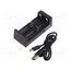 MC2-C Charger: microprocessor-based; Li-Ion; 3.6/3.7V; 0.5A; 5VDC 8lvRXKiMQfwpswTDWft2huxglisWxrCQn272fzxrEzE