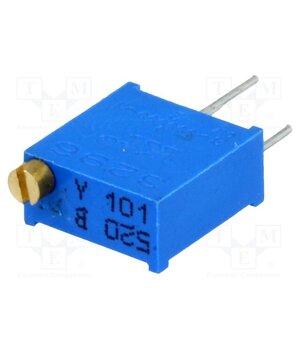 T910Y-100R Potentiometer: mounting; multiturn; 100Ω; 500mW; THT; ±10%; linear 1ftUUjr-D-TKRD7TQ-846d7gSnwAh9wUpgqmnSHvVuk