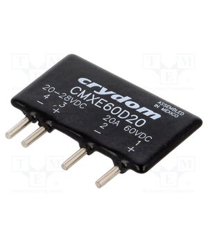 CMXE60D10 Relay: solid state; Ucntrl: 20÷28VDC; 10A; 0÷60VDC; THT; SIP; CMX dHVE1qI0UgYj_C6otk5rPSSnVrELjbq7_n58PMa1zKQ
