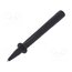 66.9390-21 Measuring tip; 32A; black; Tip diameter: 4mm; Socket size: 4mm 5tKeSSQO0Xnn809xzZbIhlq7HJNH2MSuMGqsMErmj6s