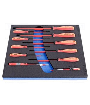 621800 Kit: screwdrivers; insulated; slot; TBI; in a foam tray; 964VDE8A QutDZn1UyB_Nx-PEA2rvWkuCY-I7axbQnA4zfKqIxrA