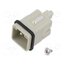 CQM 07 Connector: HDC; contact insert; male; CQ; PIN: 7; 10A; 600V; 7+PE h9vkckAGDEd5aq5OsnkNVhbCJPMJpd3oJSDsmjsDCp4
