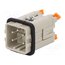 CKSHM 04 Connector: HDC; contact insert; male; CKSH; PIN: 5; 10A; 400V; 4+PE l2DtUVF-tOS6_mKpzuASiXMwVswCOt7dZYzMGaFABR4