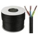 POWER CABLE 3x0.75mm² black