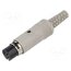 930149517 MAK 30 S Connector: DIN; plug; female; PIN: 3; 180°; straight; for cable; grey 0DjcUSw43r3FiFSh8ICLsBKqQYR4Qs8smBo89TwgJN0