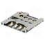 115I-BEAA-RA1 Connector: for cards; Micro SIM; push-pull; SMT; PIN: 8 G1aW6vAmuvrt06wZElqq_P8LLjn_u2qfJ3g6Ba5zRmU