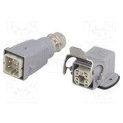 1712610000 Connector: HDC; male + female; HA; PIN: 5; 16A; 400V; 4+PE; size 1 QxHlih_i9GmBdXkVB8sXmERjkienPy9vzbgiKImKrKU