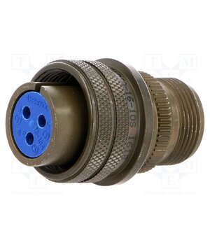 97-3106A-16-10S Connector: circular; plug; for cable; PIN: 3; female; soldering; 97 M9Ehif0HLXZpk0SaTZR6rQsPXcgSHbQIL5QTrCayHDM