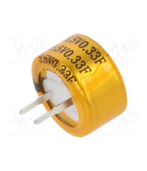 SC5V5C334Z Supercapacitor; THT; 330mF; 5.5VDC; Ø13.2x7mm GsfVE5rLYP8OtYQf7Znv9tn30GJ1GzPgS_oWB9pFnXQ