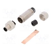 PBSH-M12A-04P-MM-SL7001-00Z(H) Connector: M12; plug; PIN: 4; male; 250V; straight; IP67; for cable eQuAKQuKmTu0ZBaNsuvx9eAwfmrhX3Tkj_rzbv6mDZg
