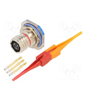 D38999/24FA98SN Connector: military; socket; female; PIN: 3; straight; crimped; 7.5A FBY84yrvZw_0xjsSZg7_cQ55oU-eWYCd0afFn1pA8IU