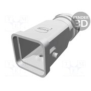 19200031421 Enclosure for connectors: HDC; size 3A; for cable; Han; for latch Y2EfAWodTHssuF8gVQsiCWQC9XGAZSF1aoutmsY0UNs