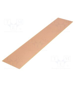 810-7 Board: universal; single sided,prototyping; W: 100mm; L: 500mm 5P2UPYoIT8zEsjXpgLmZ2HKOm6nn6dggnnII8GvWEcs