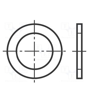 1187686 Washer; round; M12; D=15.5mm; fiber; DIN 7603A; BN 449 vOXbzec5zti1WD17VCUx9RlA_xiZ7uStMy4aCibztkM
