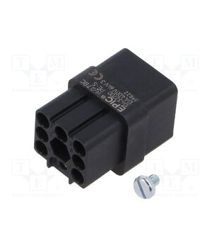 10432700 Connector: HDC; contact insert; female; EPIC H-Q; PIN: 8; 10A; 400V MAE4KcgbpqI6dk9gW_xjg3MMJF72zcrdo5gZoClaPyE