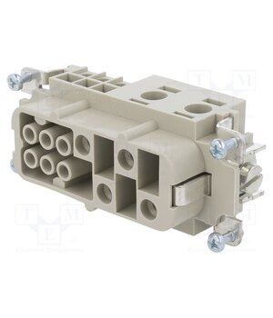 72.205.1053.0 Connector: HDC; female; PIN: 10(4+6); size 16; contact insert; 690V P1xXhY4y_Ux5kUKV5diA1EumU0_TbKKxnkPKEtyycaI