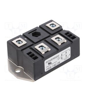 PSB 192/08 Bridge rectifier: single-phase; Urmax: 800V; If: 174A; Ifsm: 2.8kA BCm2BYm1X1-d0PjJxrVhcniA87HoIqirqTaQZHM9aWs