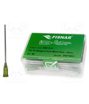 8001316 Needle: steel; 2"; Size: 14; straight; 1.6mm; Mounting: Luer Lock RtSompejJwTi2tI2HFr5DJ1yHPlYfqkUfQyG2wCqQ_Q
