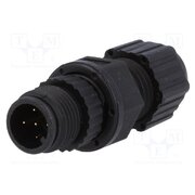 MSAP-05BMMA-SL8001 Connector: M12; plug; PIN: 5; male; 250V; straight; IP67,IP68; 4A XJ1nVkxisOaJhoyDyXxg-A_8zwXH9vwT24CGLaGVIq0
