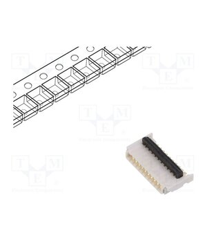 503480-1000 Connector: FFC/FPC; gold-plated; SMT; 500mA; 50V; FBH1; PIN: 10 9ZoNPu8nAEFTqBGYhgi7F8TJGdA03asDOtQxES2Ytyo