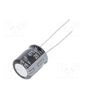 EEUFR1A821B Capacitor: electrolytic; low ESR; THT; 820uF; 10VDC; Ø10x12.5mm sBgeAw0PmHmvcZvSlSqUl1eQYY6733ZMtu7GW2VBjs4