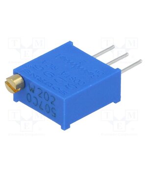 3296W-1-202LF Potentiometer: mounting; multiturn; 2kΩ; 500mW; THT; ±10%; linear M82m3vsw7U5oSoMFnQj1rfS3P1yr97pXmhkHPeR74Bs