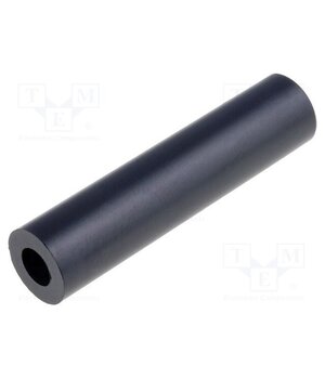 386/3.4X6 Spacer sleeve; cylindrical; polyamide; L: 6mm; Øout: 6mm; black 7KlMYqU4B5Ia5rEpZ99he6COhjSZZR_snOvTRdzc8AI