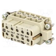 09200102812 Connector: HDC; contact insert; female; 16A; 250V; Han® A; PIN: 10 AYXYX_0dkJliowhshaAJyLIjE6HFZ1hXkjRyCsyX-io
