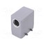 79052400 Enclosure for connectors: HDC; size H-B 10; for cable; angled CJSLcok-iSwie7OT7oBrrtDNYuyuMAOYr-DPC2290HU