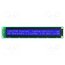 RC4002A-BIW-CSX Display: LCD; alphanumeric; STN Negative; 40x2; blue; LED; PIN: 16 bFYxN9G60KqISGOv5EqxkElNsivFzZnR47VuChqAeew