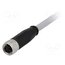 21348100481100 Connector: M8; female; PIN: 4; straight; with lead; plug; 10m; PVC fgJ9TKRE2IuPn7sDPN_wjcpsjqJBBLH5UwA7IJtLmt8