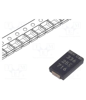 T521X336M050ATE075 Capacitor: tantalum-polymer; low ESR; 33uF; 50VDC; X; 2917; SMD PsoyZ88rQnTdo1dOuvBwSHBk6CFacdvQZz34PJxyZBY