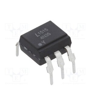 4N35M Optocoupler; THT; Ch: 1; OUT: transistor; Uinsul: 3.55kV; Uce: 30V EfS3maylY4Py8CZoXljofHo4XdtlFwnEcSYKdNEtQck