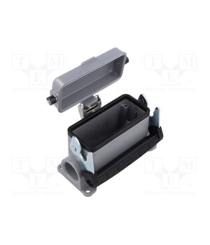 10076900 Enclosure for connectors: HDC; size H-B 16; with latch; straight yXe4btM5lSn68ALCImqc4bXn45B9SrWiXmFVi8UmO3w