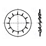1254200 Washer; internally serrated; M2,5; D=5.5mm; h=0.4mm; DIN 6798J UK9fm5WGuc_j4qu2VUW97la6HwZpWCZKPr52DaUTLxc