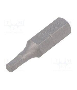 861PE/3 Screwdriver bit; hex key; HEX 3mm; 1/4"; Overall len: 25mm lt-BNGqsh_hexRTkEbIkt1aAUYJiif8NtFZzC-PlswE