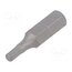 861PE/3 Screwdriver bit; hex key; HEX 3mm; 1/4"; Overall len: 25mm lt-BNGqsh_hexRTkEbIkt1aAUYJiif8NtFZzC-PlswE