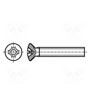 1135821 Screw; M2x4; 0.4; Head: countersunk; Phillips; PH1; steel; zinc xmKwdBBjov4__QrlBz2VtCTjkCB6EeNRh59dFFQhWbE