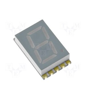 KCSA04-105 Display: LED; 7-segment; 10.16mm; 0.4"; No.char: 1; red; 8÷26mcd iWR0p-NqbyStJfQH7o71xRGE6NwPHy1qrOd7zGJlUuo