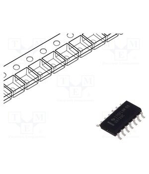 UA733CDR IC: video amplifier; programmable gain; 6VDC; Ch: 2; SO14; 3.6mA QXMs9vX0IX8zXRcixPbTj0NfXuQlxuTln2EiVd7bkS4