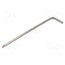 SS324-3 Wrench; hex key,spherical; HEX 3mm; Overall len: 103mm; long bXWfyU_i-kcHSBmzPblVoIM3Q0iCU_ECdzfJLjC6cn0