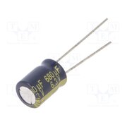 EEUFK0J681 Capacitor: electrolytic; low ESR; THT; 680uF; 6.3VDC; Ø8x11.5mm xmuG09dpkWcdMZWjcT5meYXgYCgrBircS8FjWsGRkZ4