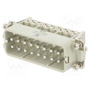 HA-016-M Connector: HDC; contact insert; male; HA; PIN: 16; 16A; 250V; 16+PE UV-_yc0FHTgs1xRpyuGwUNNhVqTTHvR5gx0Mks4t1g0