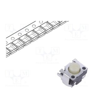 SKRTLAE010 Microswitch TACT; SPST; Pos: 2; 0.05A/12VDC; SMT; 1.6N; 3.4mm; SKRT BPGlEd1MhOJR7HfBCoyurN2EQWkWhg5aluuGBC8EwnY
