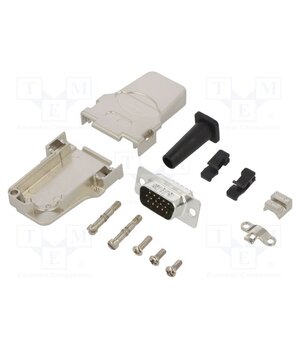 L17D45ZF09-RG+L717HDE15P Connector: D-Sub HD; PIN: 15; male; angled 45°; soldering; UNC 4-40 _mnSdO70sXxKEHyJmb9MPmJ1kS-g4ByD4dQsBx_VPHs