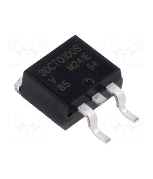 VS-30CTQ100S-M3 Diode: Schottky rectifying; D2PAK,TO263AB; SMD; 100V; 15Ax2; tube YQFyrPh_SE0VO8utFDeO7XMmC_Eu86xnDSV53MW5Ym4