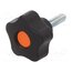 VCT.32 P-M6X25-C2 Knob; Ø: 32mm; Ext.thread: M6; 25mm; H: 23mm; technopolymer PP 0Ve72dm5COpNM8XG9BGScNVmyztRyaIFT70Wzv9yWPk