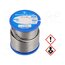 BROFIL 60 B2.1 3.0MM 250G Tin; lead-based; Sn60Pb40; 3mm; 0.25kg; reel; 183÷190°C; Flux: SW26 cZ11acRHBCxuP0Vqz7LPpVVdoDkkceqOjKQ4t2SvCOA