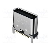 USB4160-03-0070-C Connector: USB C; socket; SMT; PIN: 24; vertical; top board mount QeZFJsGMAF9b9eKNZKDCHKb3s_4xut5y4vM8qsq3Deg