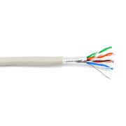 CABLE FTP 4x2conductors 5cat., grey  26AWG